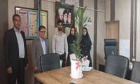 تقدیر از پرسنل بهداشت حرفه ای شبکه بهداشت و درمان شهرستان حاجی آباد به مناسبت روز جهانی ایمنی و بهداشت حرفه ای