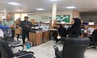 بازدید مشترک واحد های شبکه بهداشت حاجی آباد  از ادارات سطح شهرستان در خصوص پیشگیری و کنترل پشه آئدس
