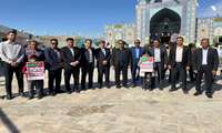 راهپیمایی ۲۲ بهمن ماه۱۴۰۳ شهرستان حاجی آباد همزمان با سراسر کشور
