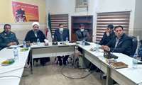 پنجمین جلسه مجمع سلامت شهرستان حاجی آباد برگزار شد. 