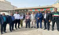 حضور پرشور کادر بهداشت و درمان حاجی‌آباد در راهپیمایی ۲۲ بهمن