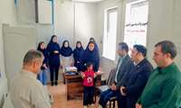افتتاح طرح واکسیناسیون تکمیلی سرخک در شهرستان حاجی آباد