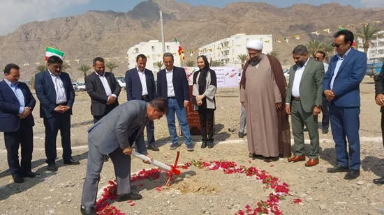 کلنگ زنی پایگاه فراستی 